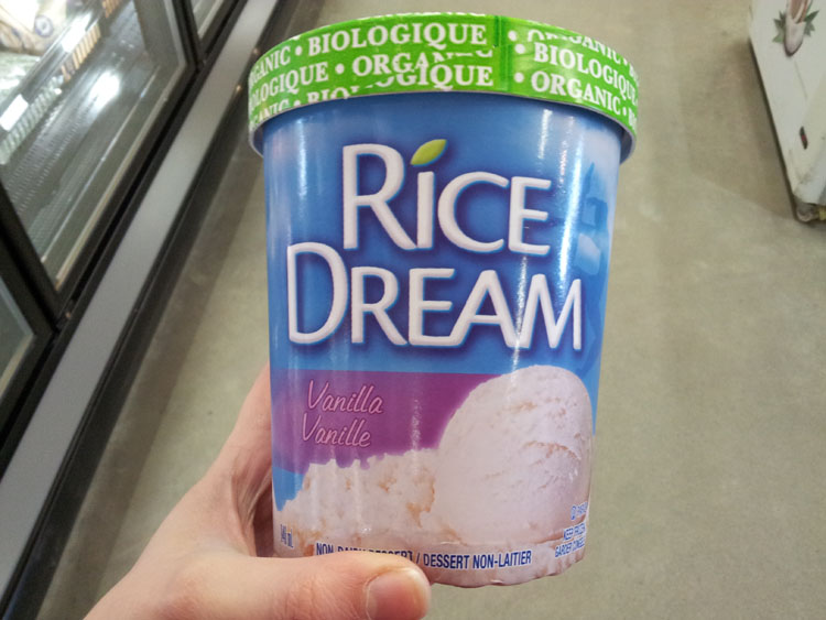 Crème glacée Dream Rice - Vanille